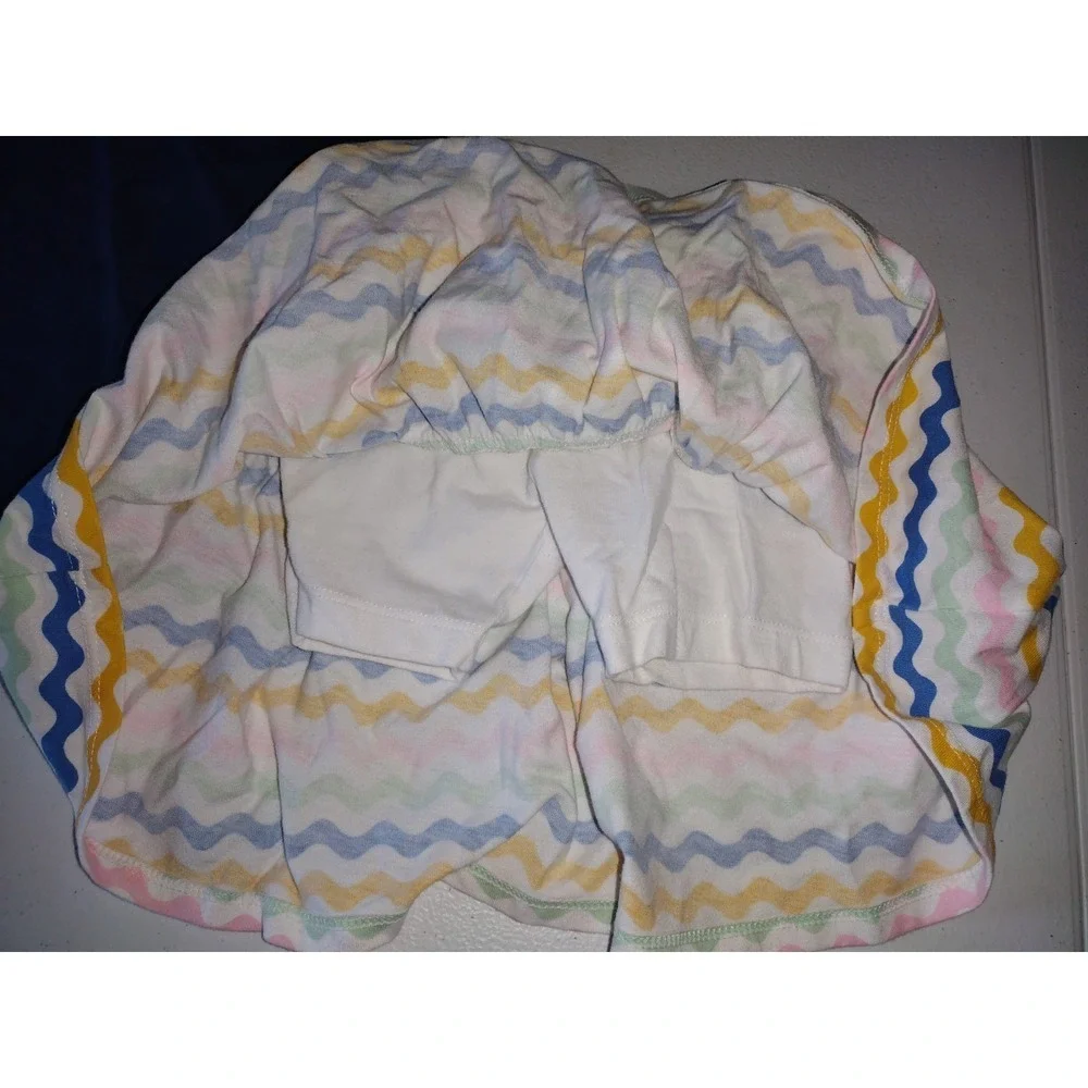 Amazon Essentials Tank & Old Navy Chevron Skort Set Girls 3T Navy Blue Multi